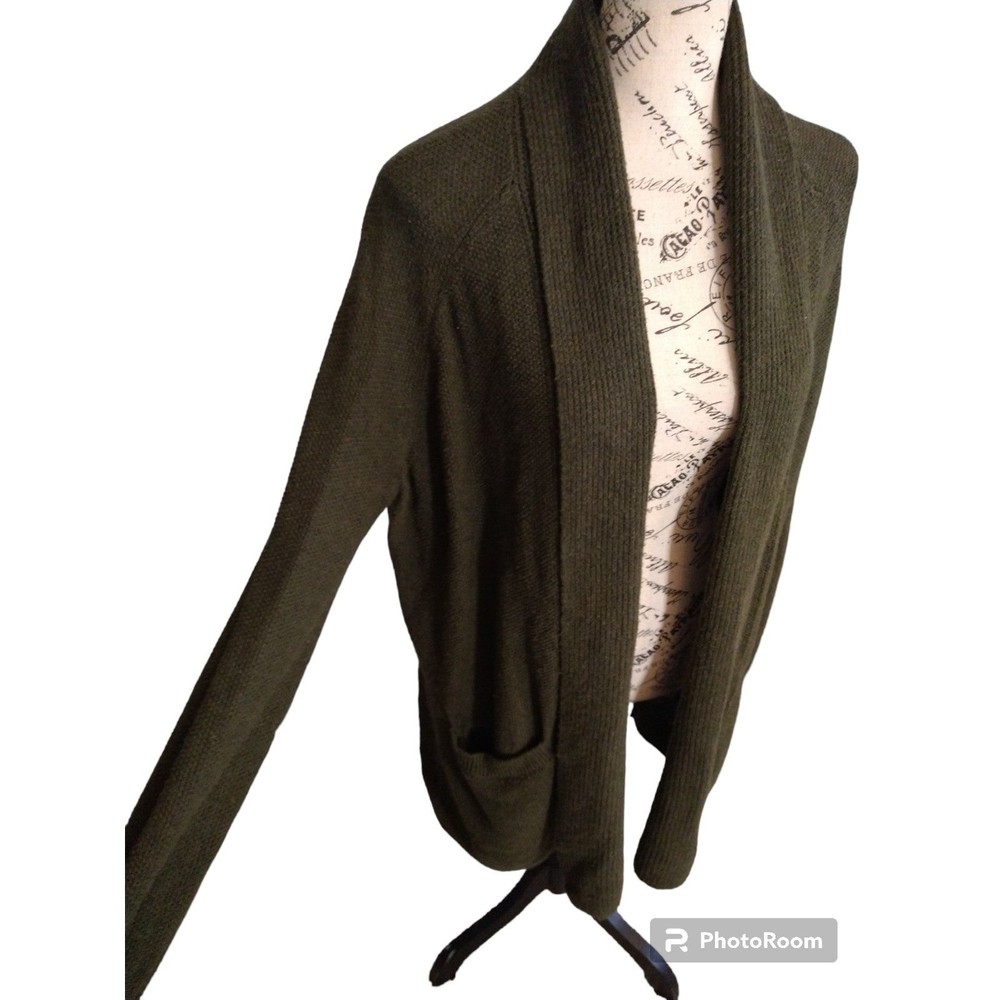 LOFT Olive Green Cardigan
